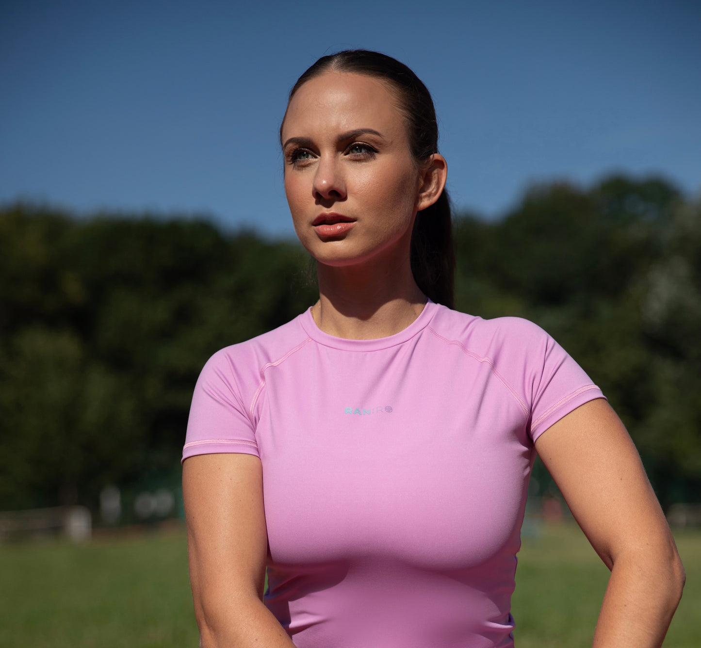 Active Aura Crop pink