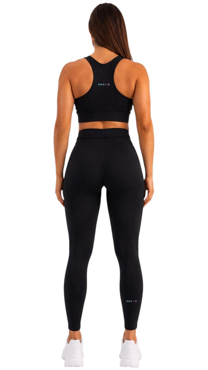 Kvalitné nepriehľadné legíny s vysokým pásom | FlowFit